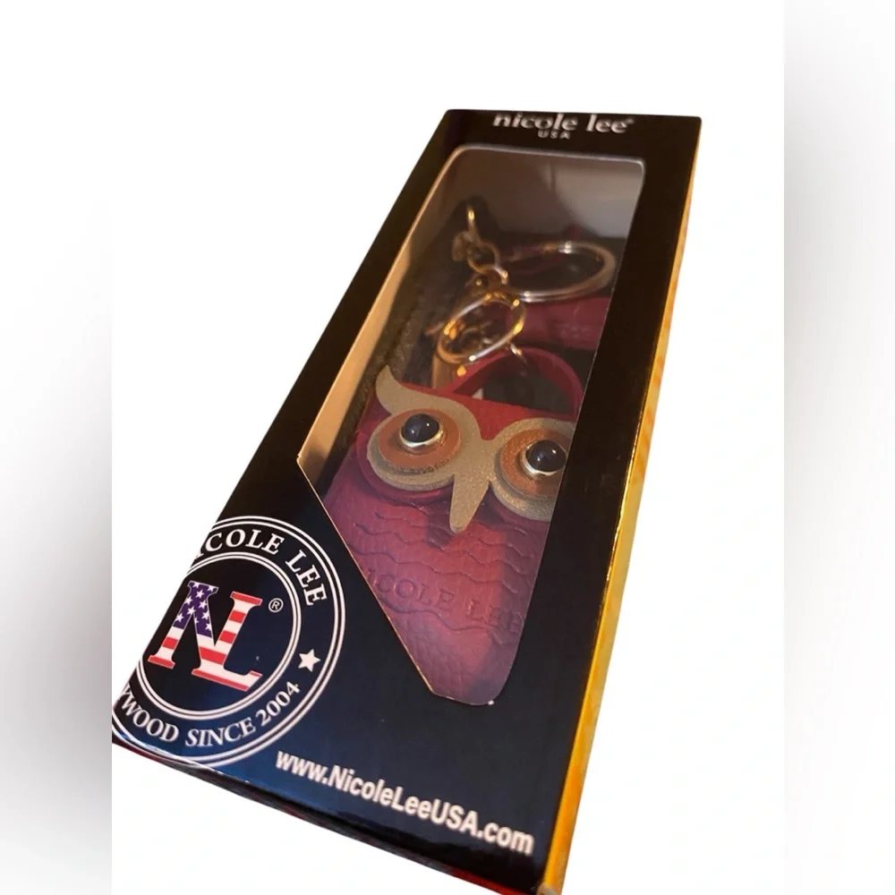 Nicole Lee Owl Keychain , Airpouch, Bag Charm